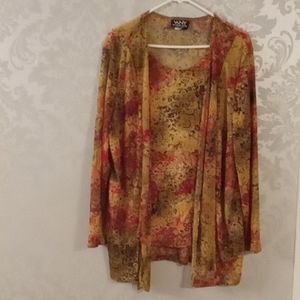 Vtg VANY woman petite blouse 20WP
